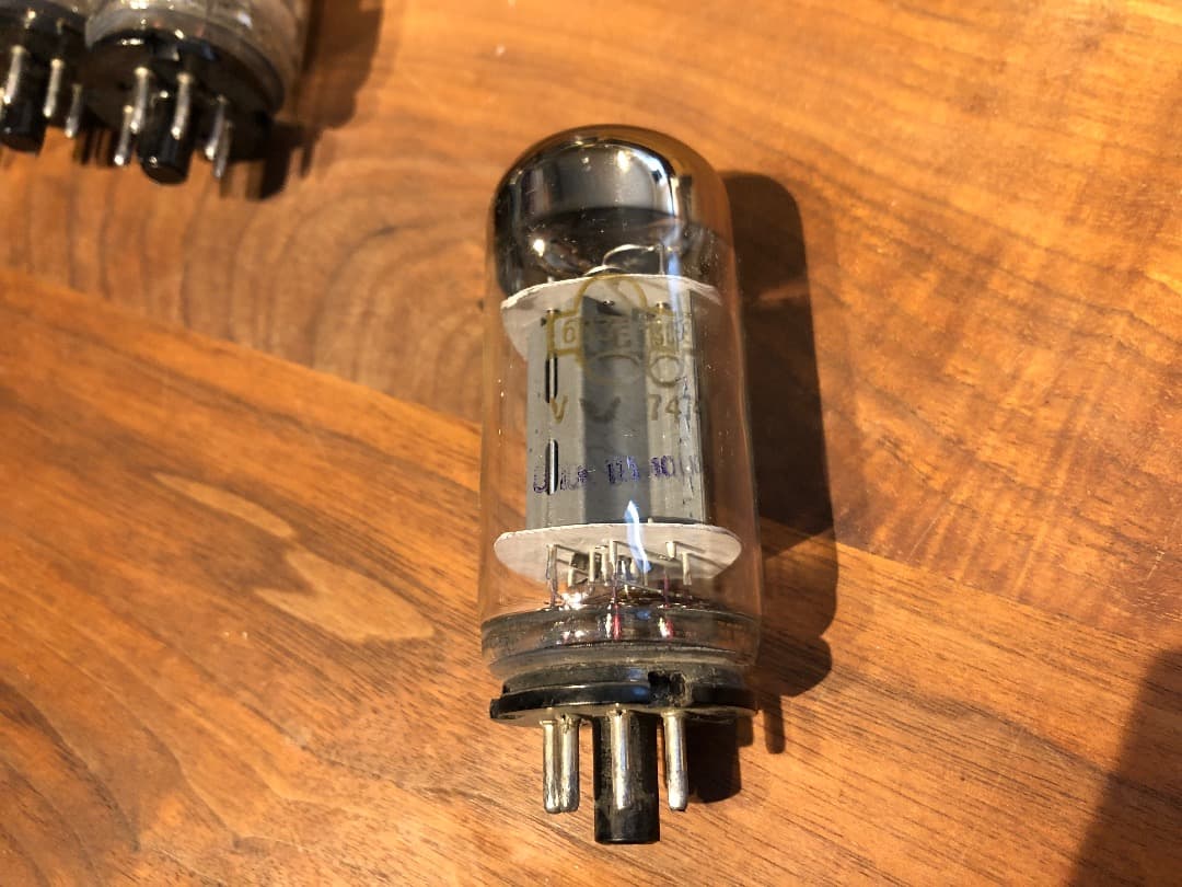 1970年代 ソ連　真空管 6P3S-E/6L6GC、5881互換 4本セット