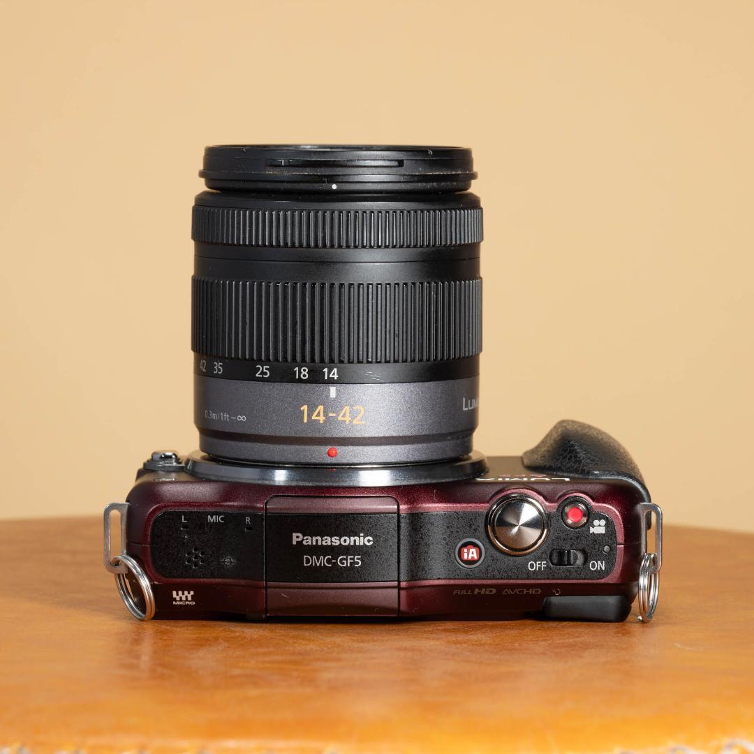 Panasonic LUMIX DMC-GF5 レンズキット スマホ転送OK