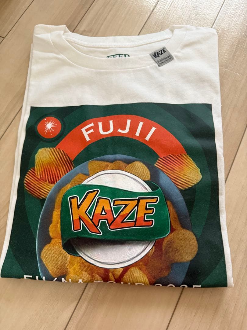 藤井風 ポテチ Tシャツ (Salt) Mサイズ白ホワイト里庄おまけ付新品未使用