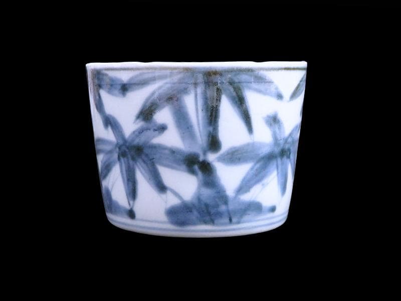 古伊万里 染付 竹笹の図 蕎麦猪口 D372AS-fbue - メルカリ