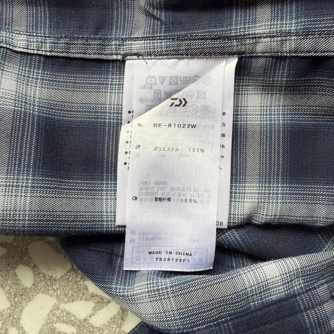 【雰囲気抜群、テック系】ダイワ長袖シャツ古着マルチポケット田中シェン有原みゆ紀