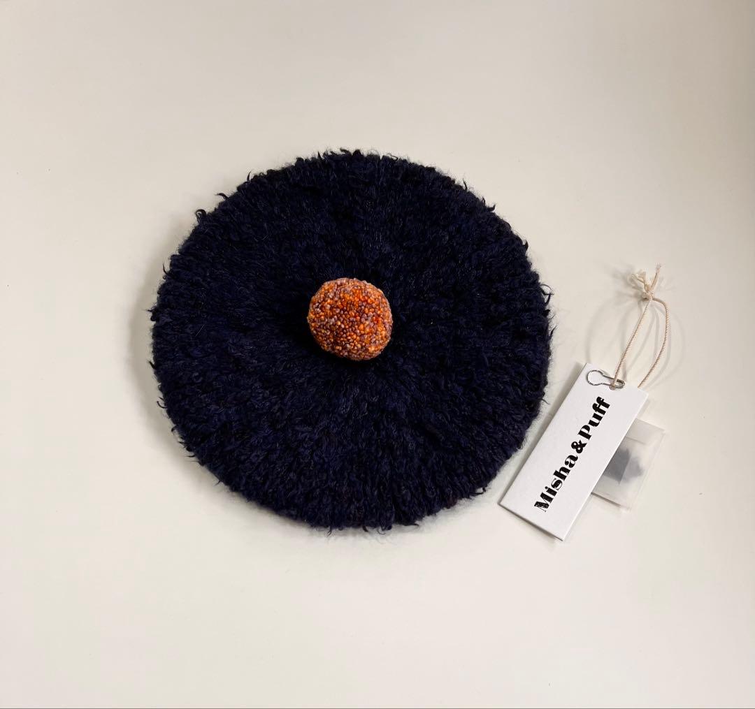 misha&puff ベレー帽　2-4Y 帽子　ミシャアンドパフ D1】Misha&Puff（ミーシャアンドパフ）2025AW Crochet Beret -Galaxy