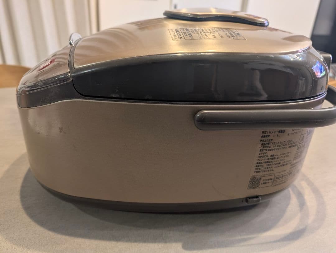 HITACHI 炊飯器 RZ-A 18KSM 圧力IH 一升炊き 取扱説明書付き