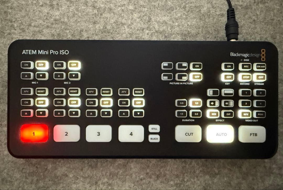 【最終値下】ATEM mini Pro ISO/BlackmagicDesign