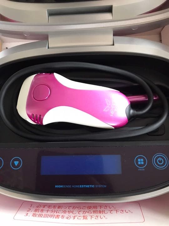 ケノン　脱毛器　ピンク　カートリッジ付き
