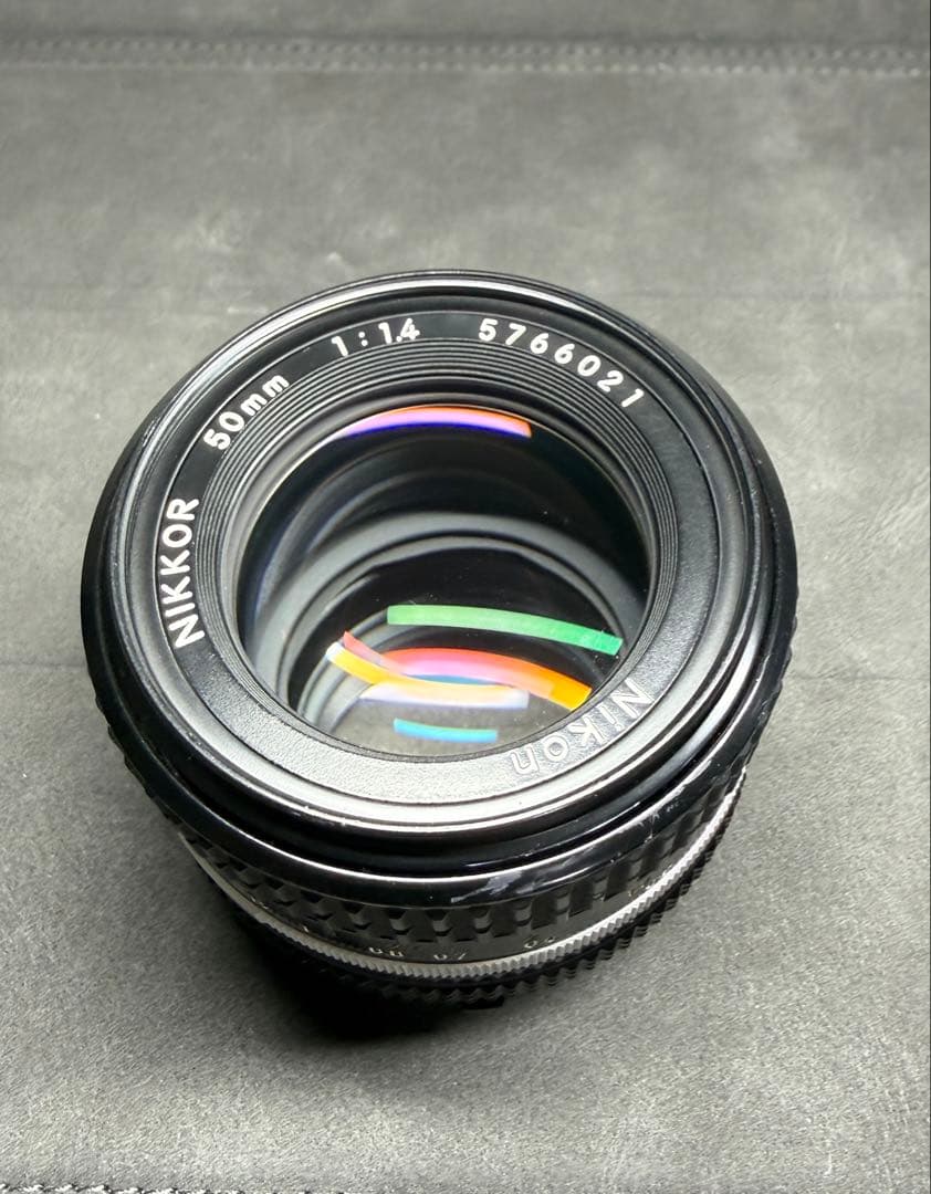 完動品」NIKKOR 50mm f/1.4 レンズ 52mmフィルター径 - メルカリ