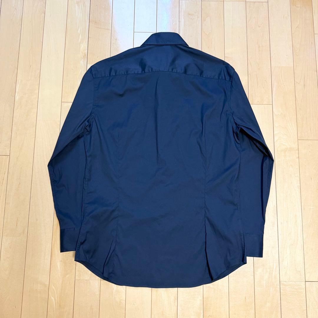 極美品】 国内正規 ジョルジオアルマーニ 長袖シャツ 黒ラベル