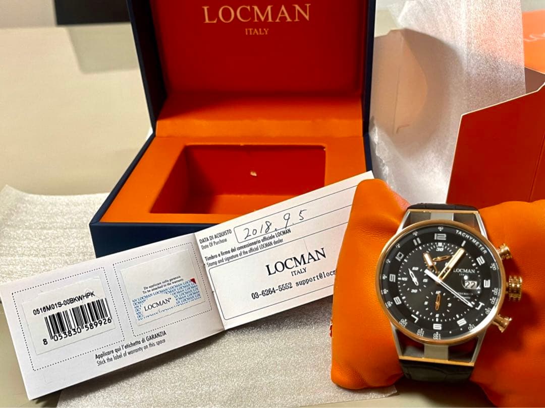 LOCMAN モンテクリストクロノグラフオートマチック - メルカリ