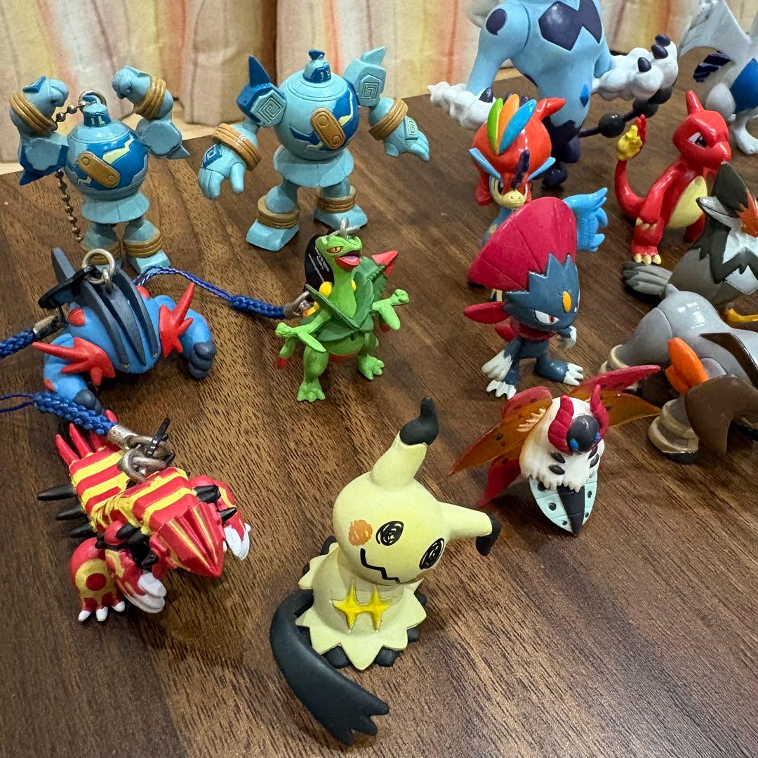 ☆ポケモン☆希少多数 当時物 フィギュア 指人形 ソフビ ストラップ