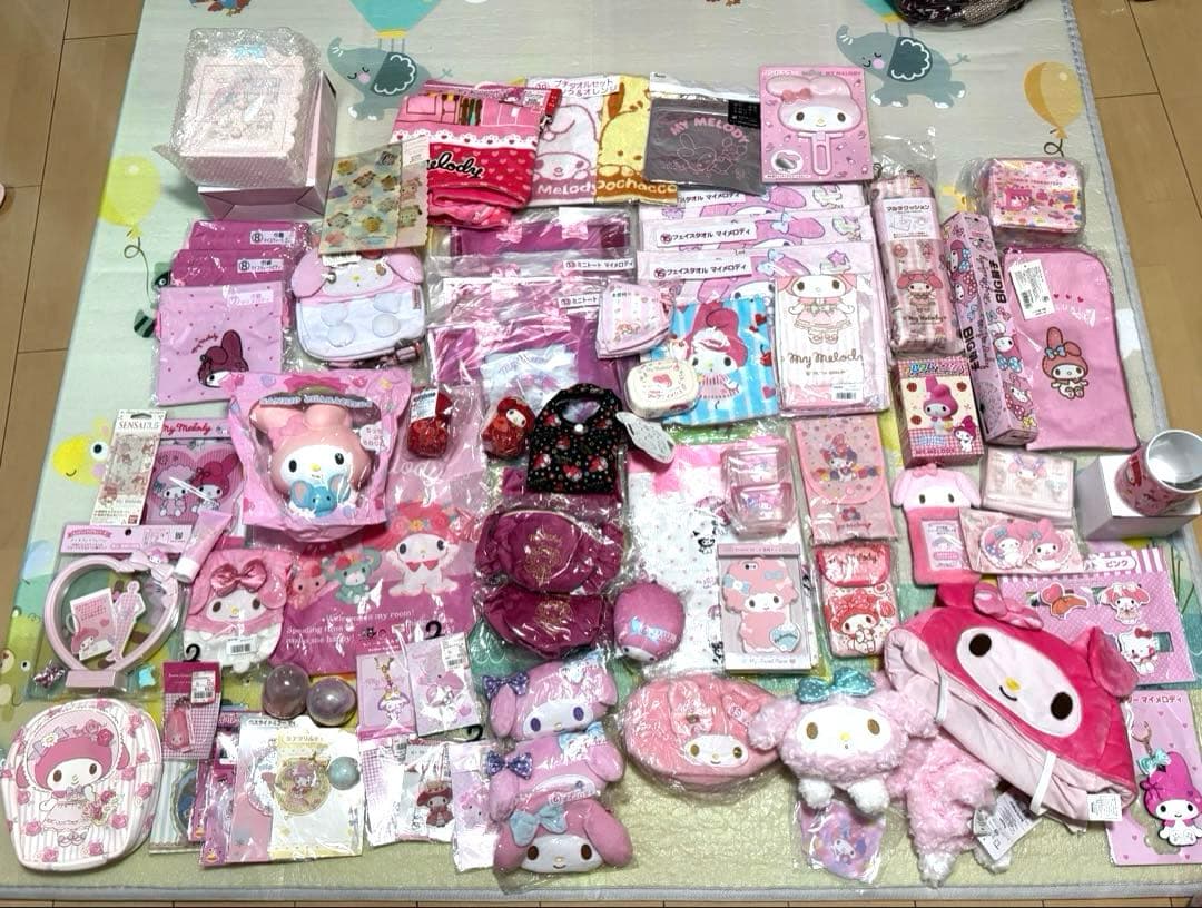 マイメロディ まとめ売り 70点以上 Happyくじ『My Melody ＆ Kuromi 50th＆20th Anniversaries』 - Happyくじ