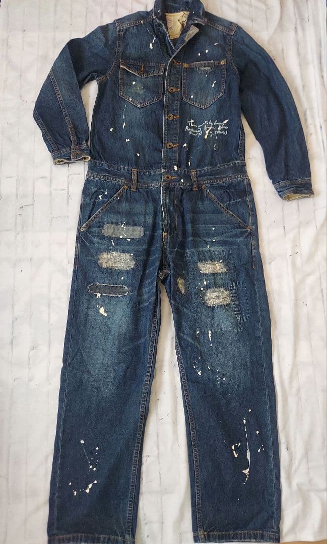 AOZORA✖︎TOBILA　コラボ　デニム　オールインワン 楽天市場】【セール除外商品】TOBILA×AOZORA デニムオールインワン(1色
