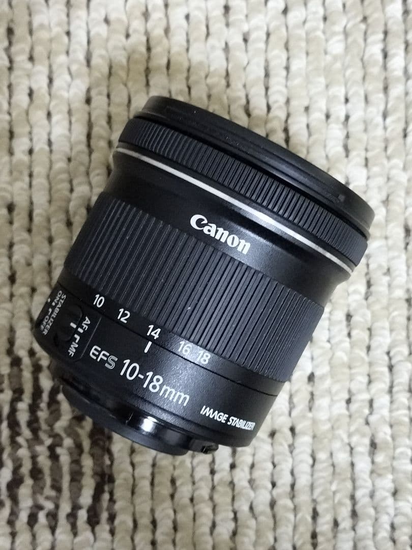 【美品】EF-S10-18mm F4.5-5.6 IS STM