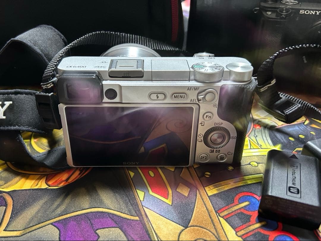 A6400 セット レンズ、バッテリーふたつ