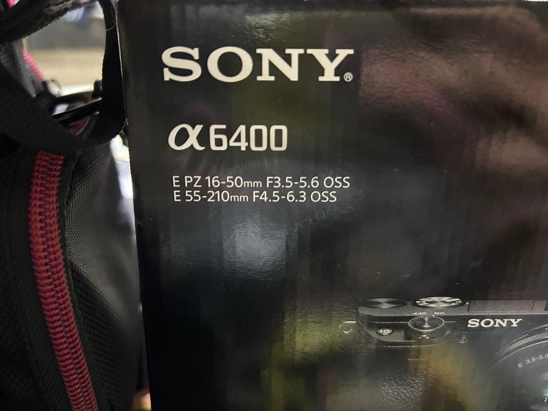 A6400 セット レンズ、バッテリーふたつ