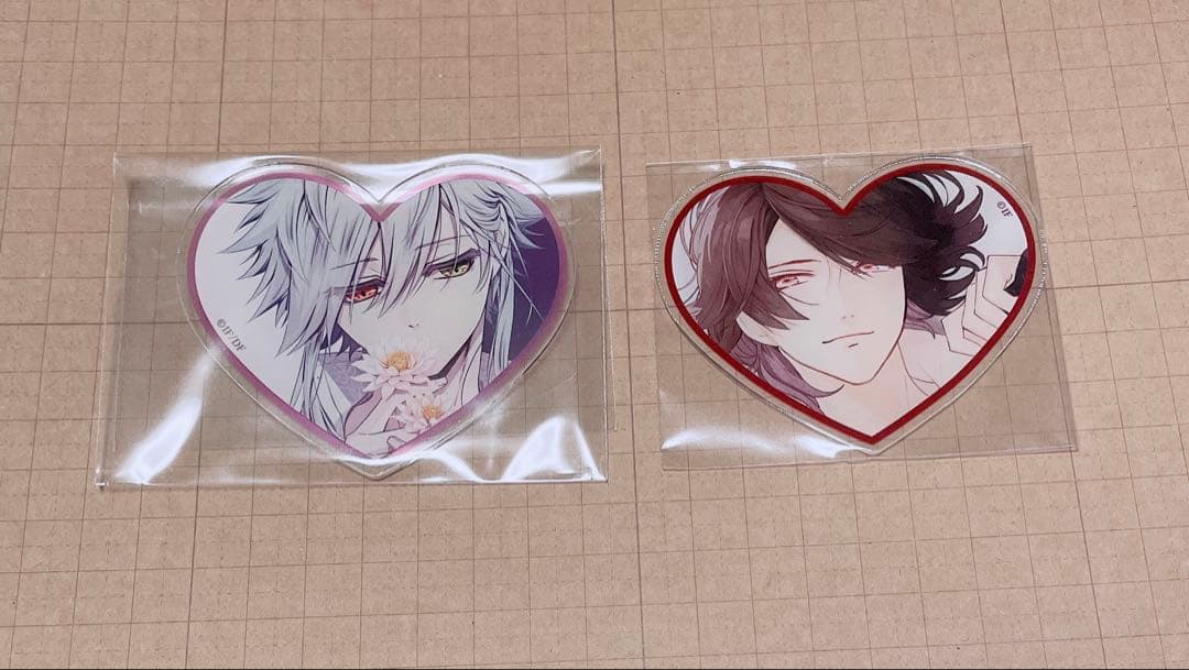 ピオフィ ピオフィオーレの晩鐘 ハート型アクリルカード オルロック