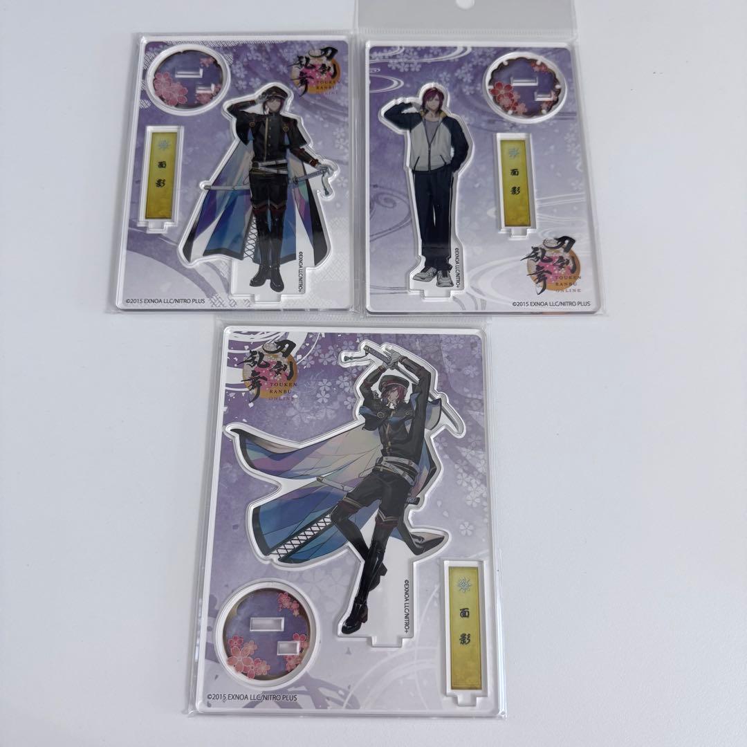 【未開封】刀剣乱舞 アクリルフィギュア 面影　セット 未開封】刀剣乱舞 アクリルフィギュア 面影 セット 未開封】刀剣乱舞