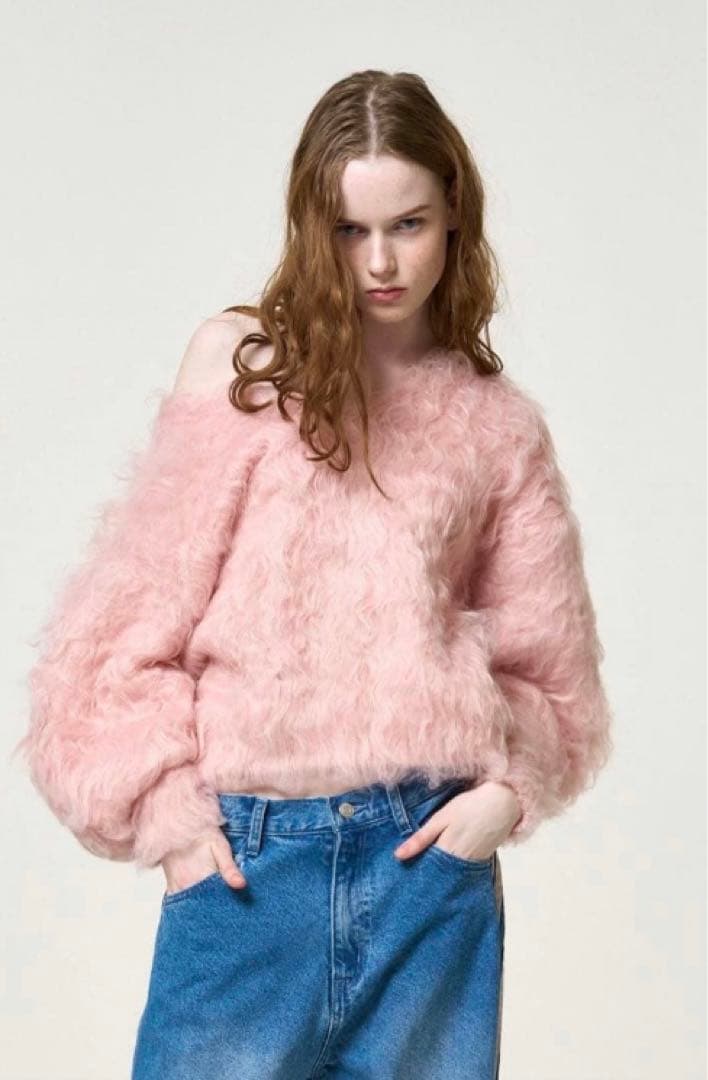 the toe ピンクニット Bromley Handmade Knit – THE TOÉ