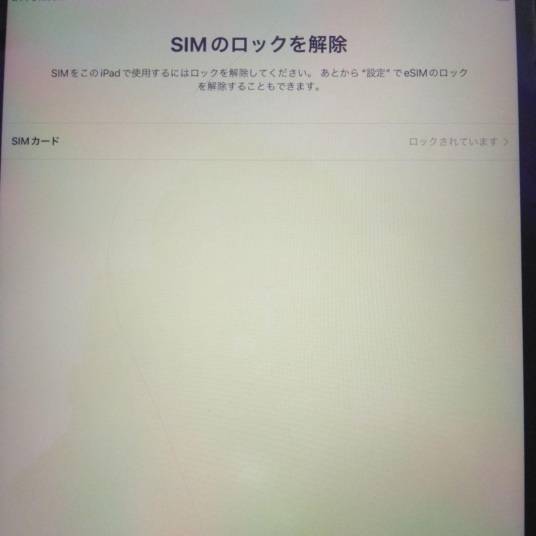 Apple iPad 10.5インチ シルバー（SIMロックあり)