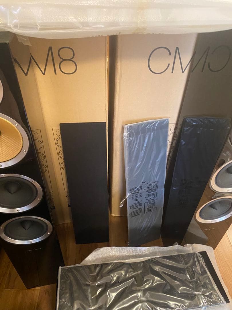 送料込 Bowers&Wilkins CM8 センタースピーカー&ウーハーセット - メルカリ