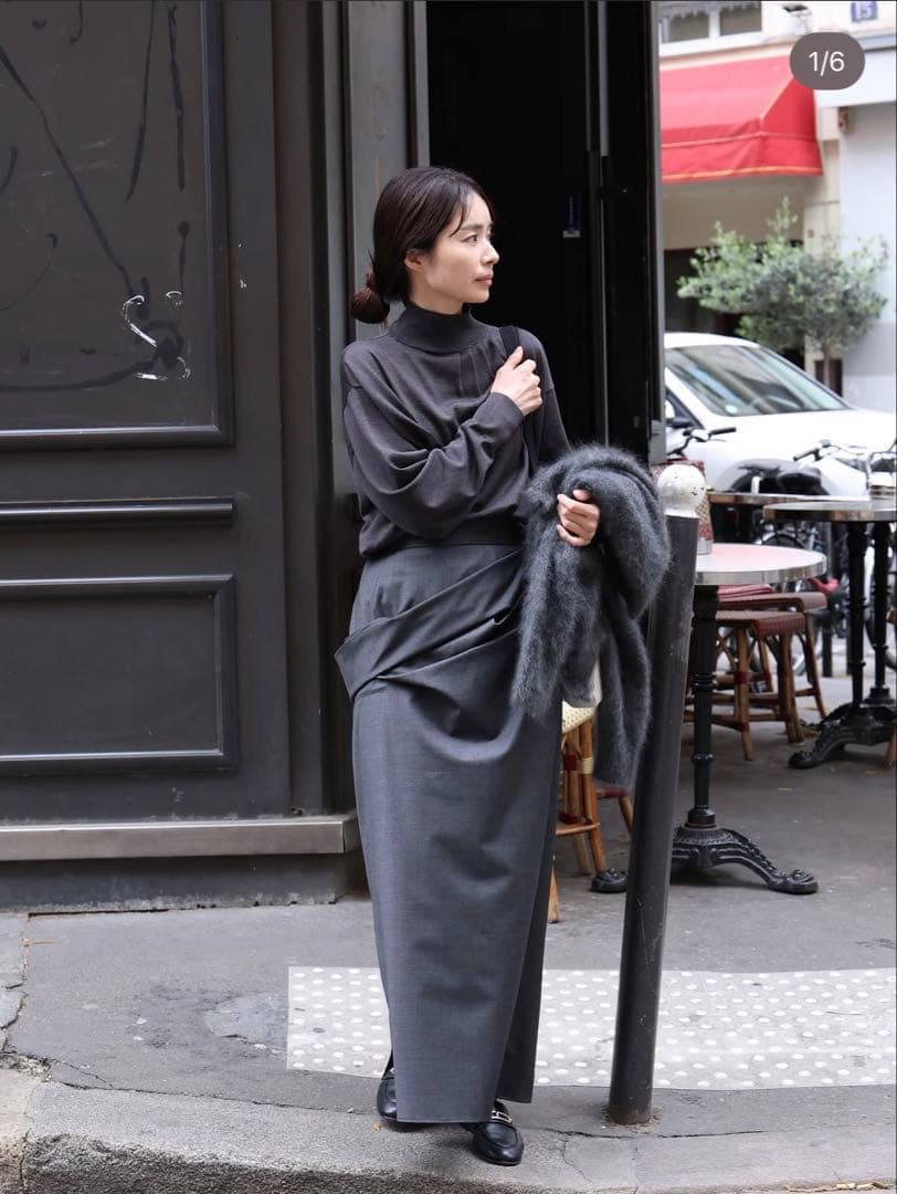 deres デレス 18th Artémis sweater ダークネイビー - メルカリ