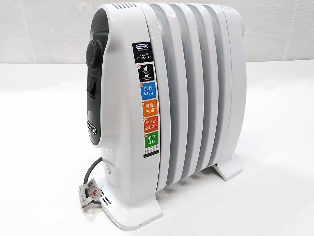DeLonghi デロンギ ミニオイルヒーター NJM0505 フィン5枚★ Amazon | デロンギ(DeLonghi) オイルヒーター ピュアホワイト+