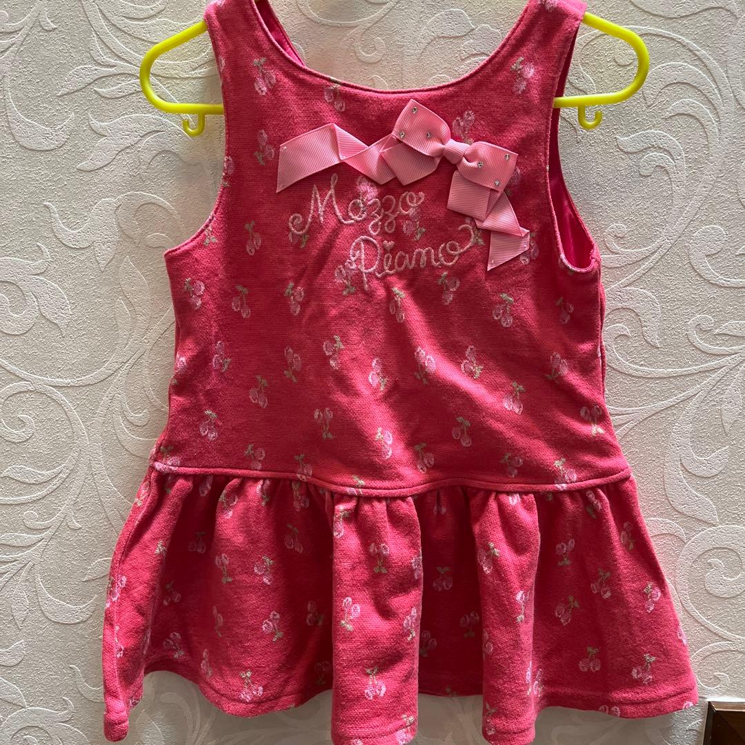 メゾピアノ さくらんぼワンピース 90 - メルカリ