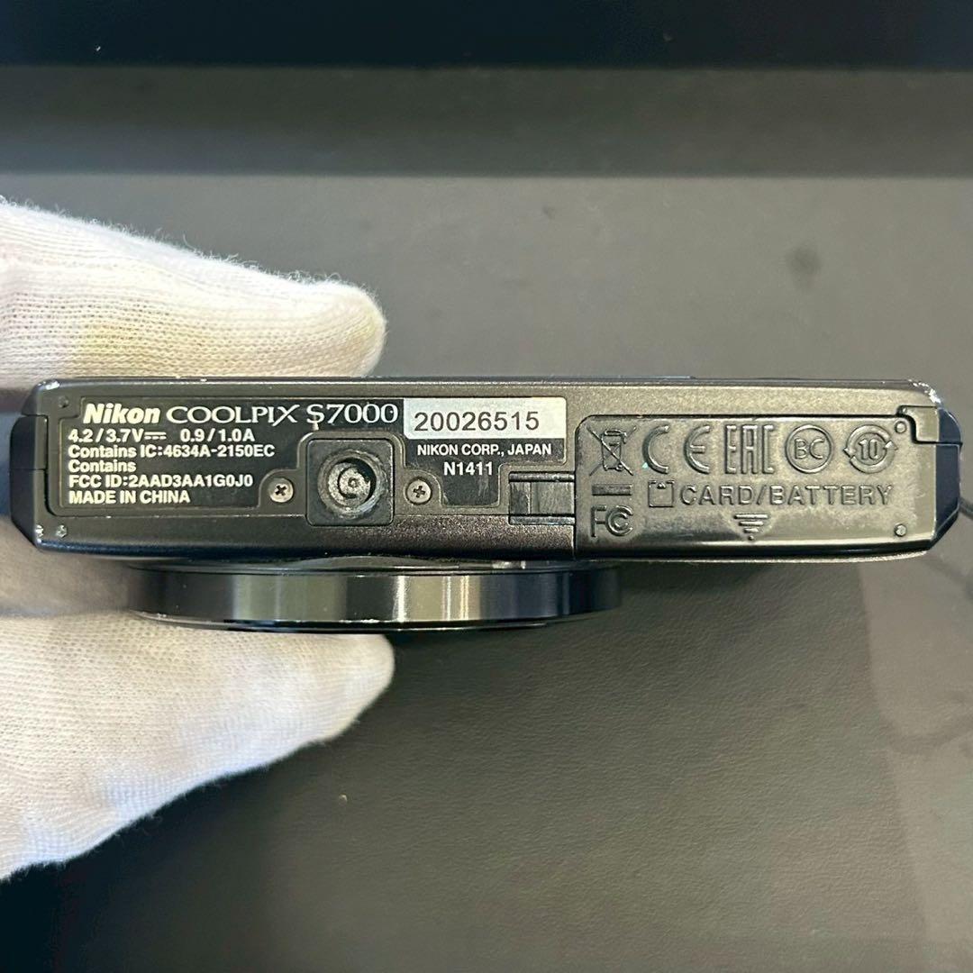 稼働 Nikon ニコン COOLPIX クールピクス S7000 デジカメ