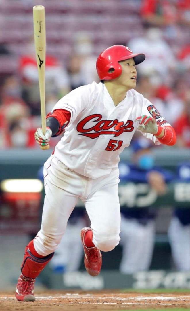 広島東洋カープ #51 小園海斗 選手 実使用 NPBバット - メルカリ