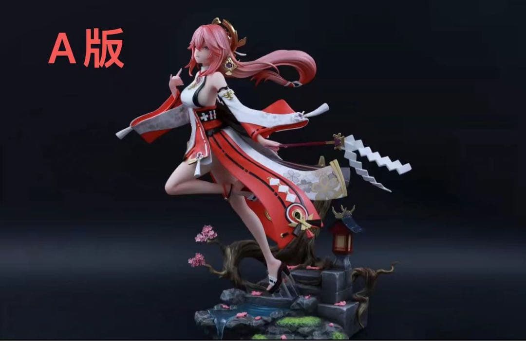 原神 八重神子  ABsinthe A版フィギュアガレージキットガレキスタチュー