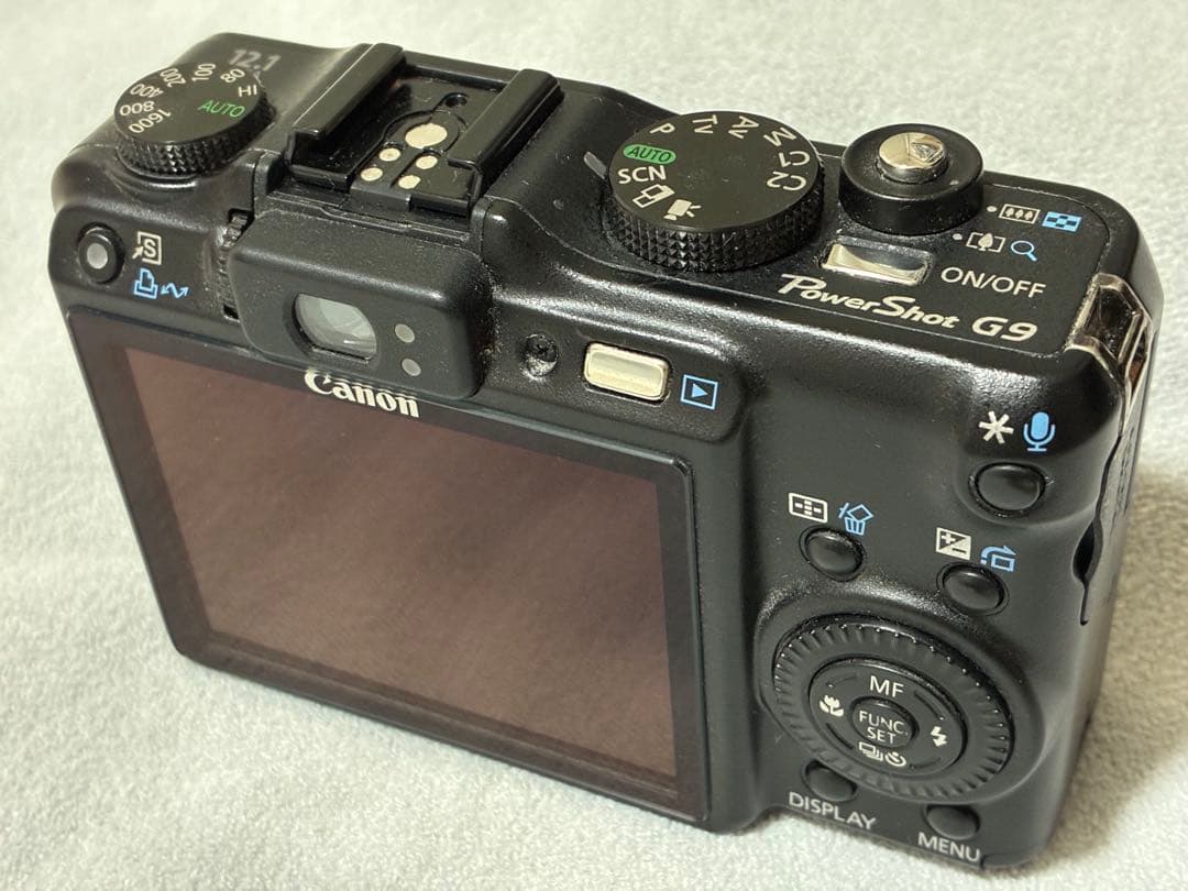 【CCD素子】Canon G9 デジタルカメラ 本体とバッテリーチャージャー付き