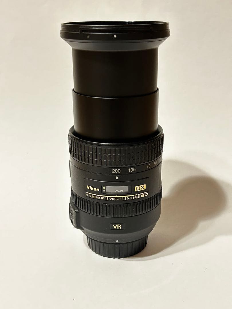 Nikon AFS18-200mm f/3.5-5.6G ED DX VRレンズ