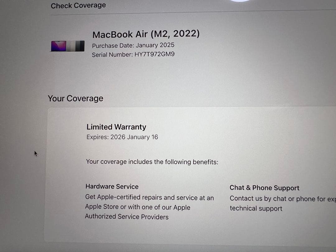 MacBook本体 MacBook Air m2 16g 256