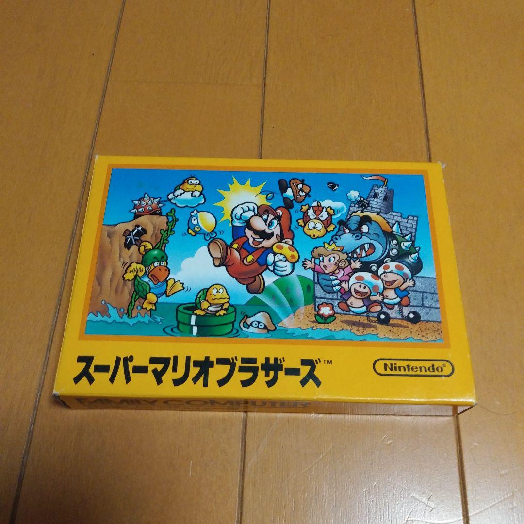 早いもの勝ち！FCスーパー マリオ ブラザーズ 箱・説明書付 動作確認済