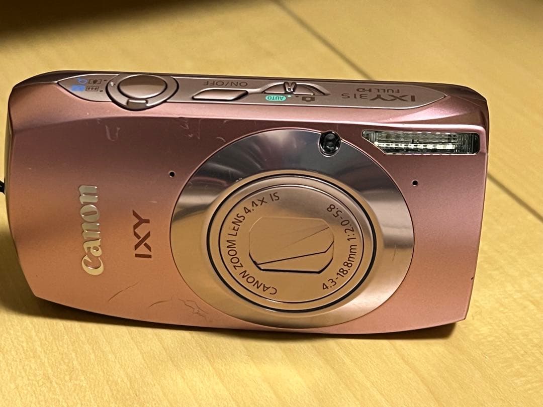 Canon IXY 31Sピンク バッテリーチャージャー付き