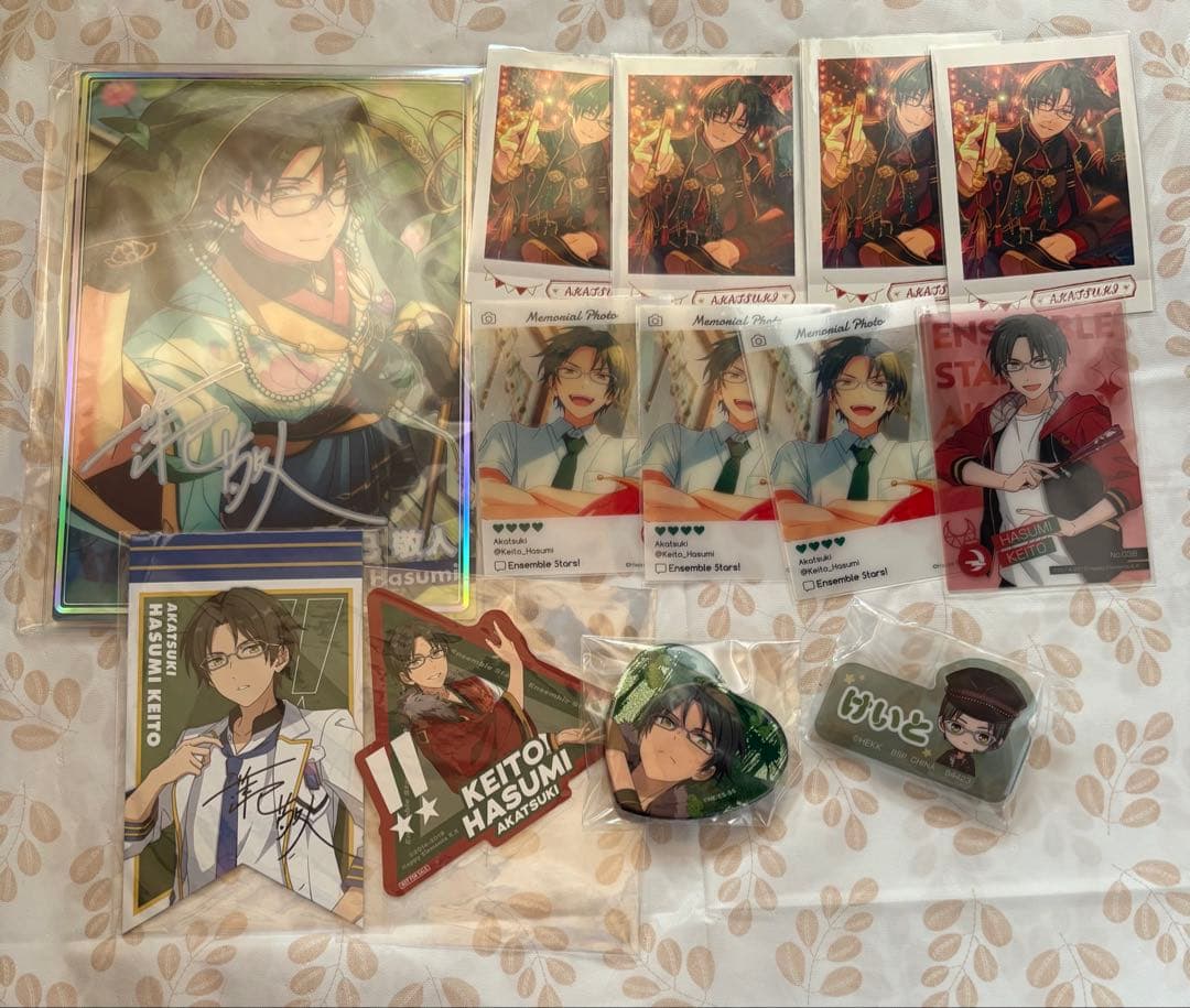 あんスタ 蓮巳敬人 ポートレート 缶バッジ ぱしゃこれ エモカ クリア