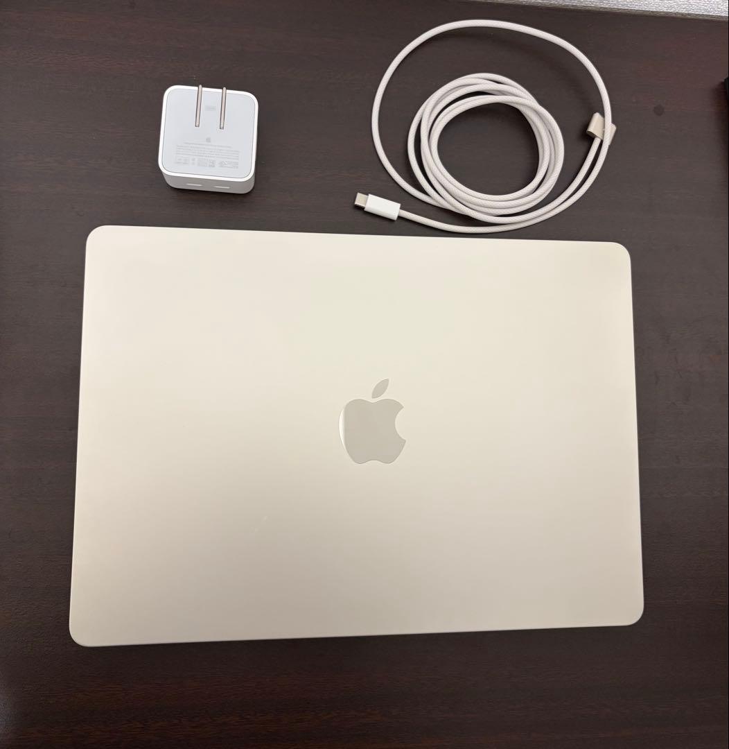 【MacBookAir】 M4 13インチ10コア10コア 16GB 512GB