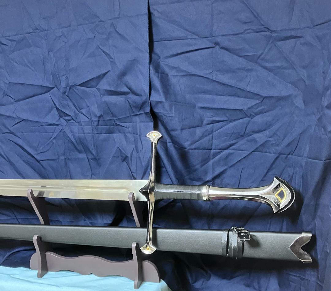 新品未使用『アンドゥリル形状のロングソード』)西洋剣 高級 模造刀剣