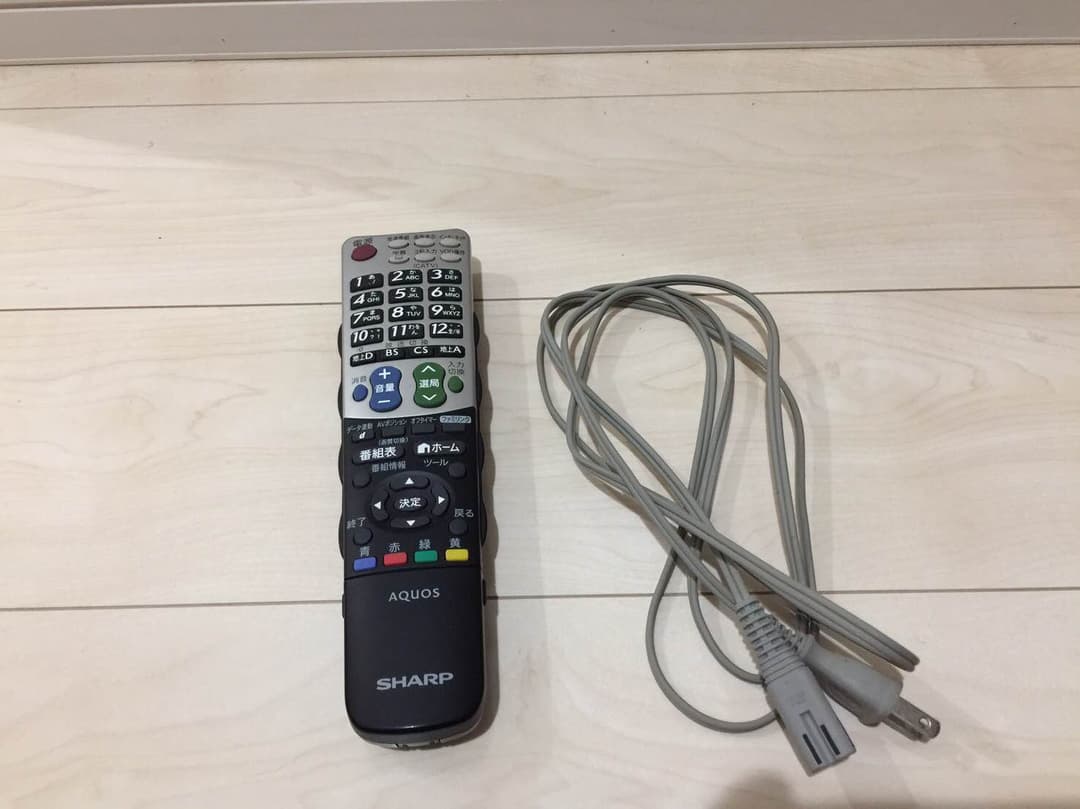 テレビ20インチAQUOS