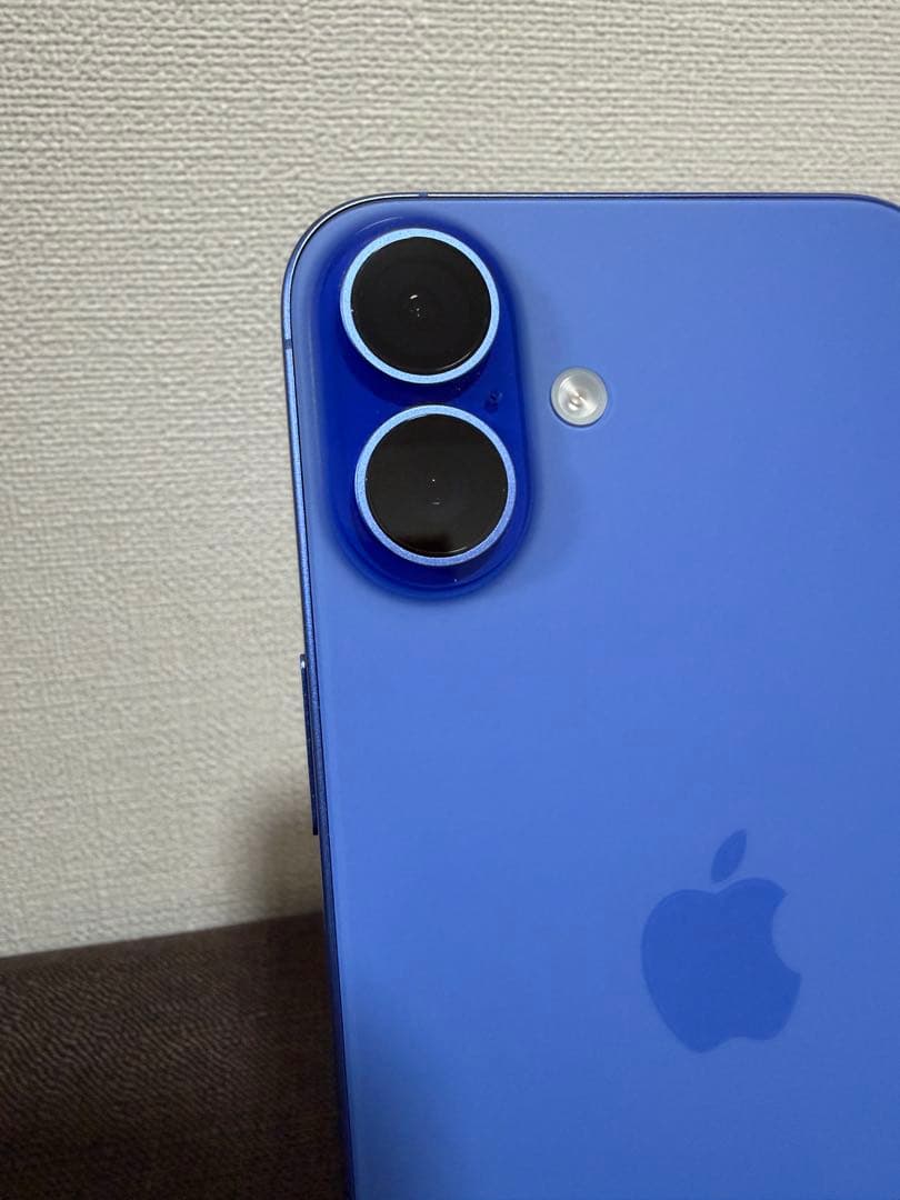 【美品】 iPhone 16puls 128GB ウルトラマリンバッテリー90％