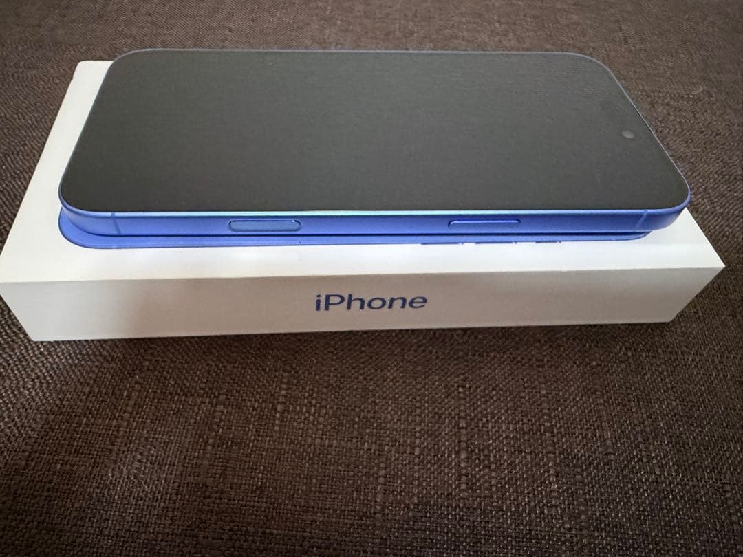 【美品】 iPhone 16puls 128GB ウルトラマリンバッテリー90％