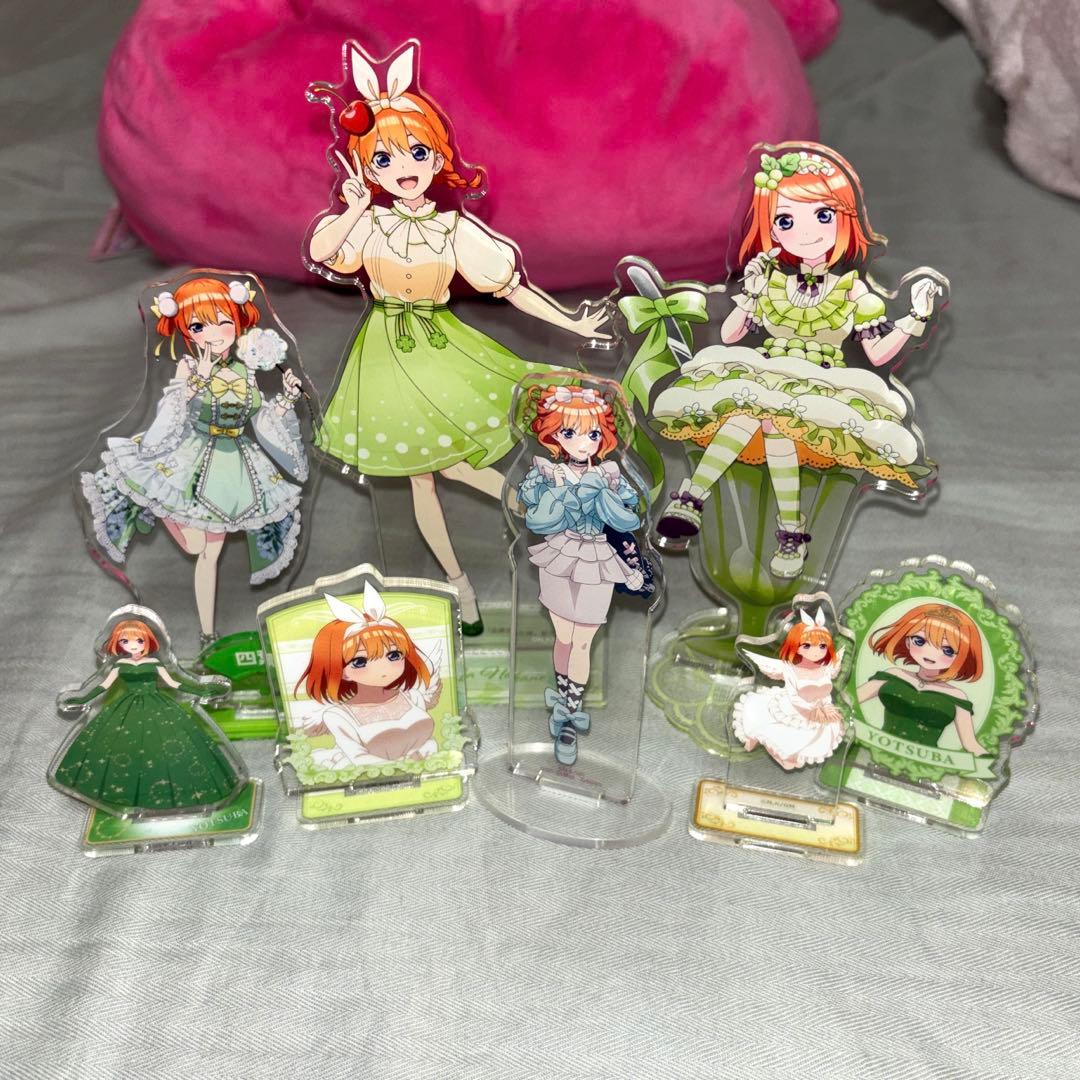 五等分の花嫁 四葉 アクリルスタンド まとめ売り 8点 - メルカリ