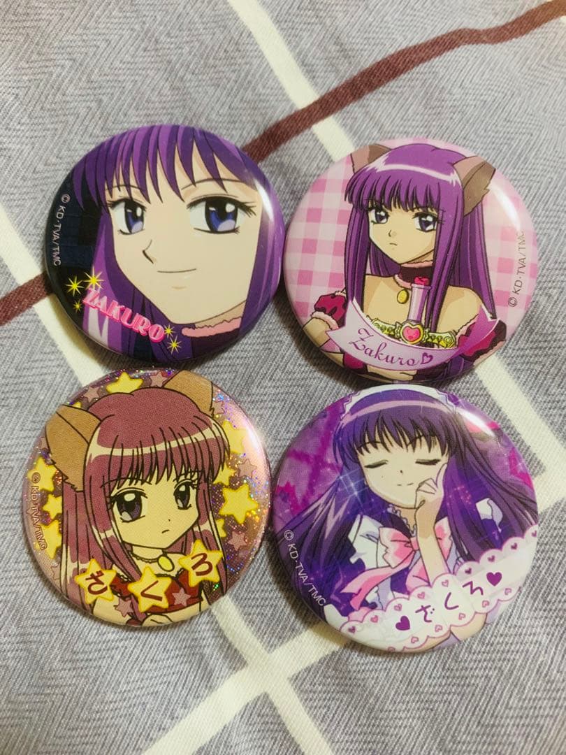 東京ミュウミュウ ザクロ　缶バッジ　ホログラム AMNIBUS-日常使いできるアニメグッズの通販サイト-