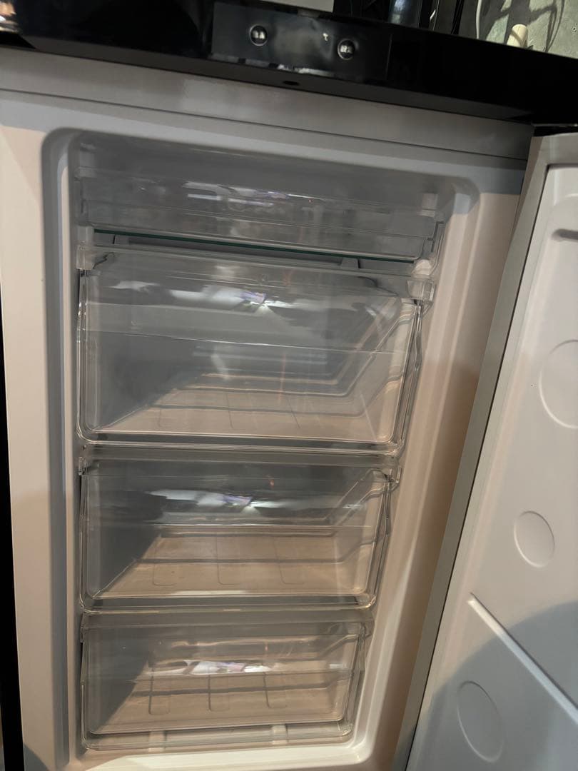 MAXZEN 64L ブラック冷凍庫