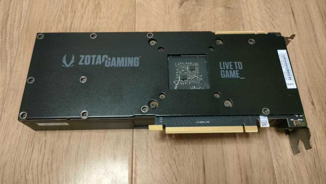 ZOTAC GeForce RTX 2080 8GB グラフィックボード