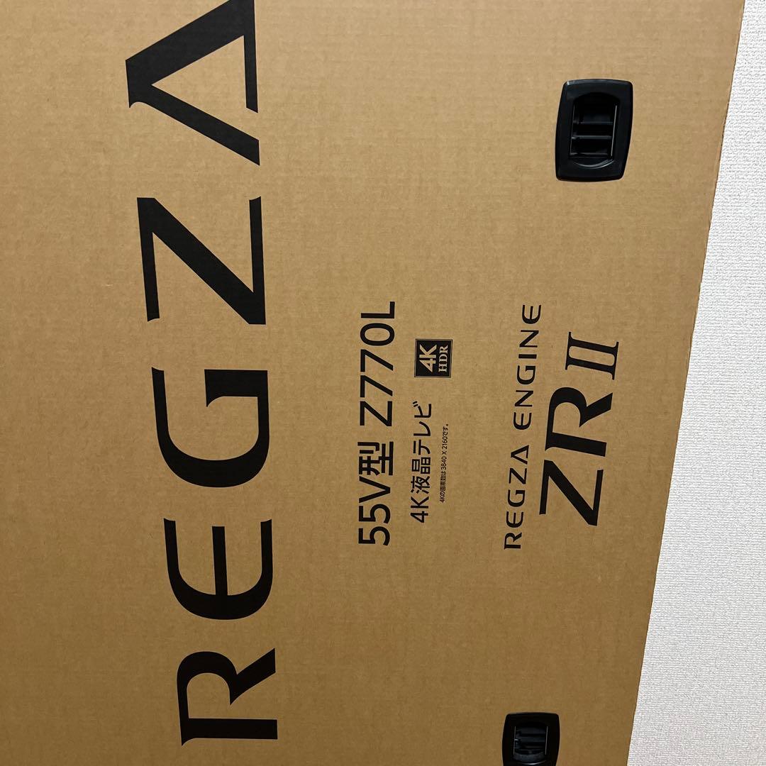 お値引き不可REGZA 55Z770L4k液晶テレビ本体　2023年製55インチ