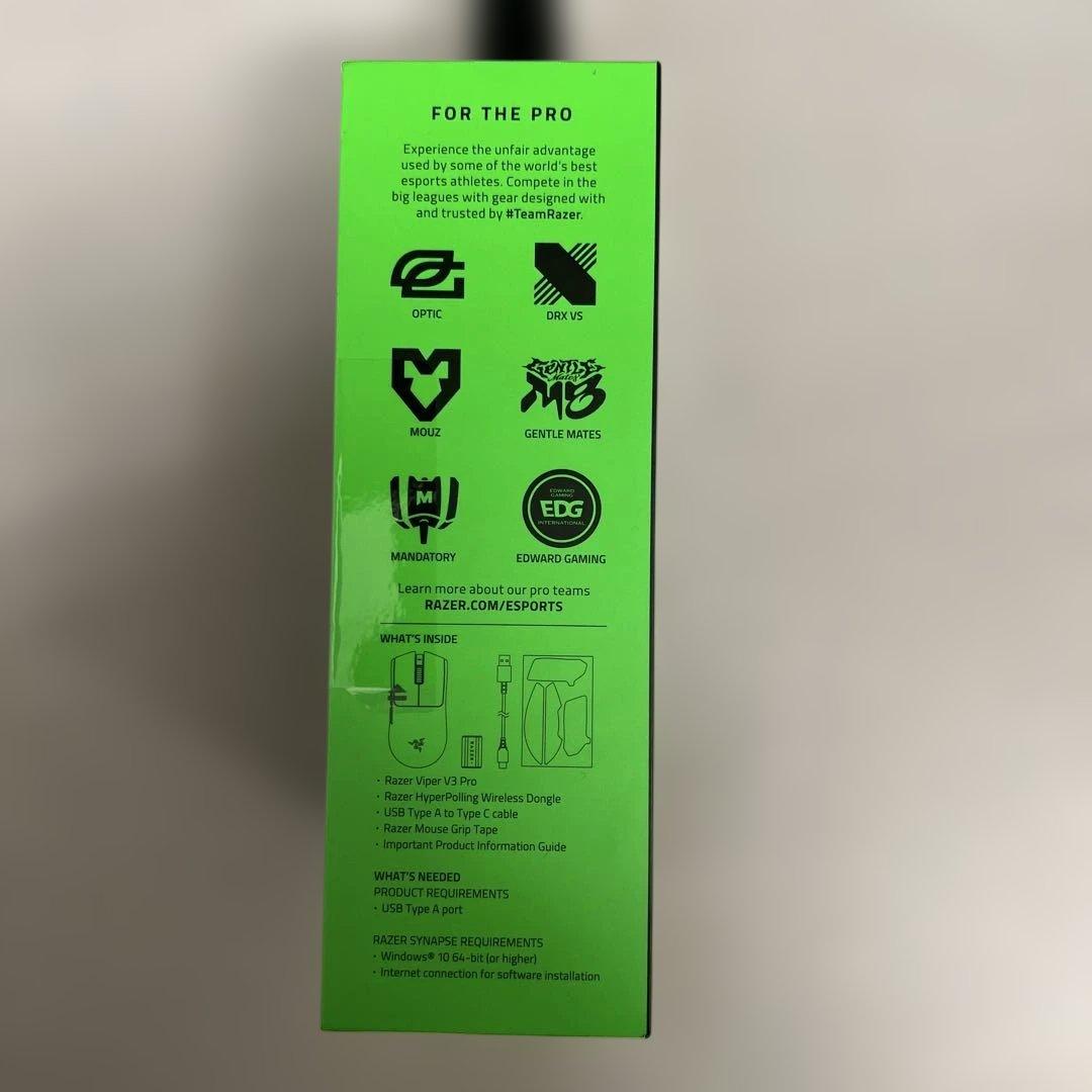 512070 未開封 Razer Viper V3 Pro ホワイト