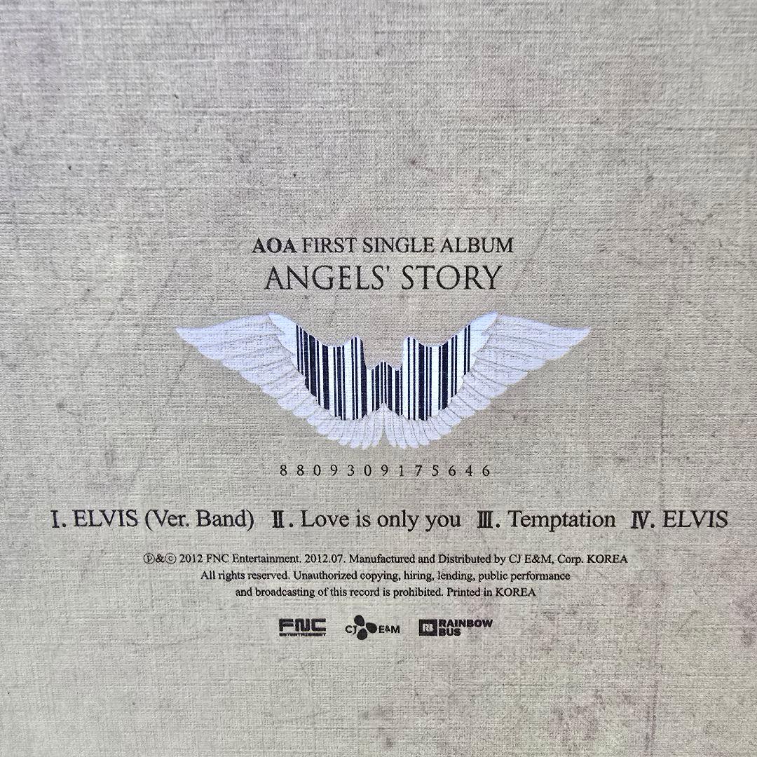 AOA ANGELS' STORY 1st SINGLE ALBUM ELVIS
