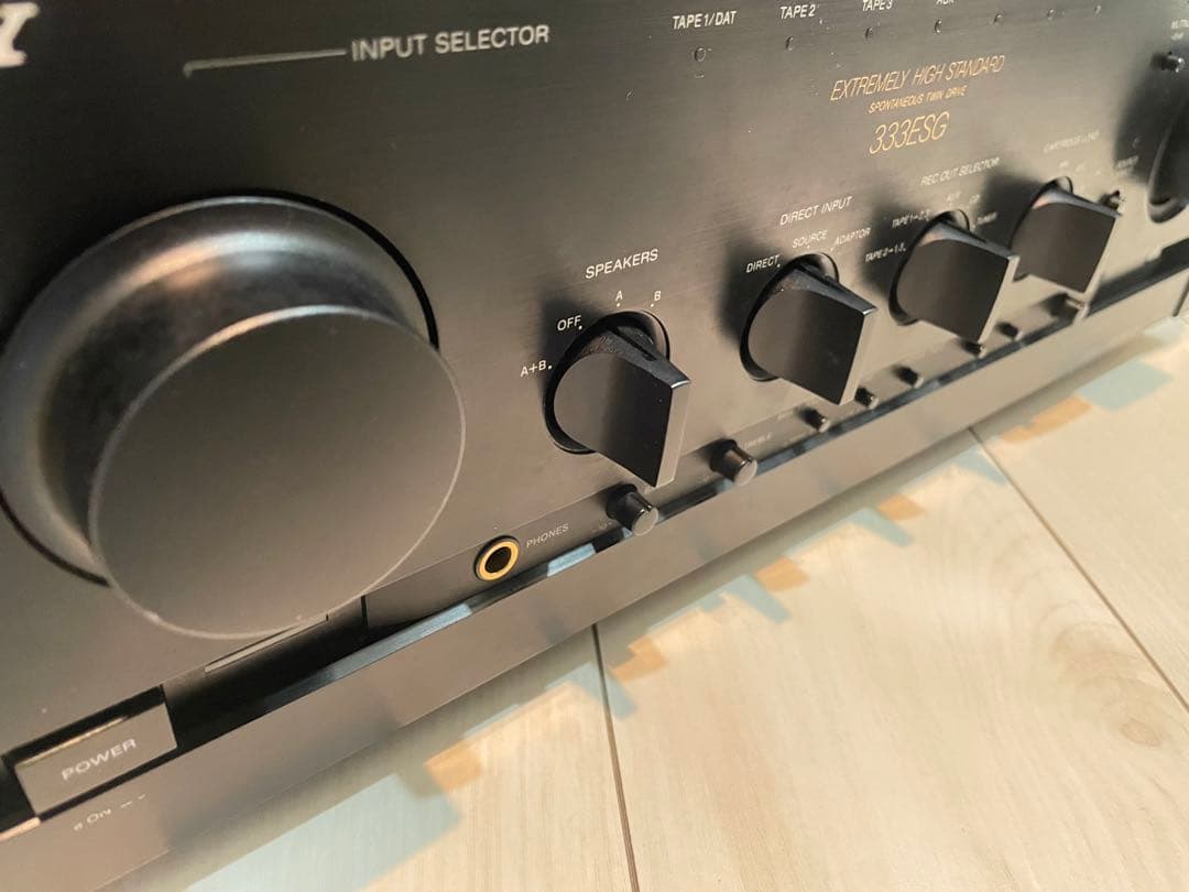 ジャンク　SONY ソニー アンプ TA-F333ESG プリメインアンプ