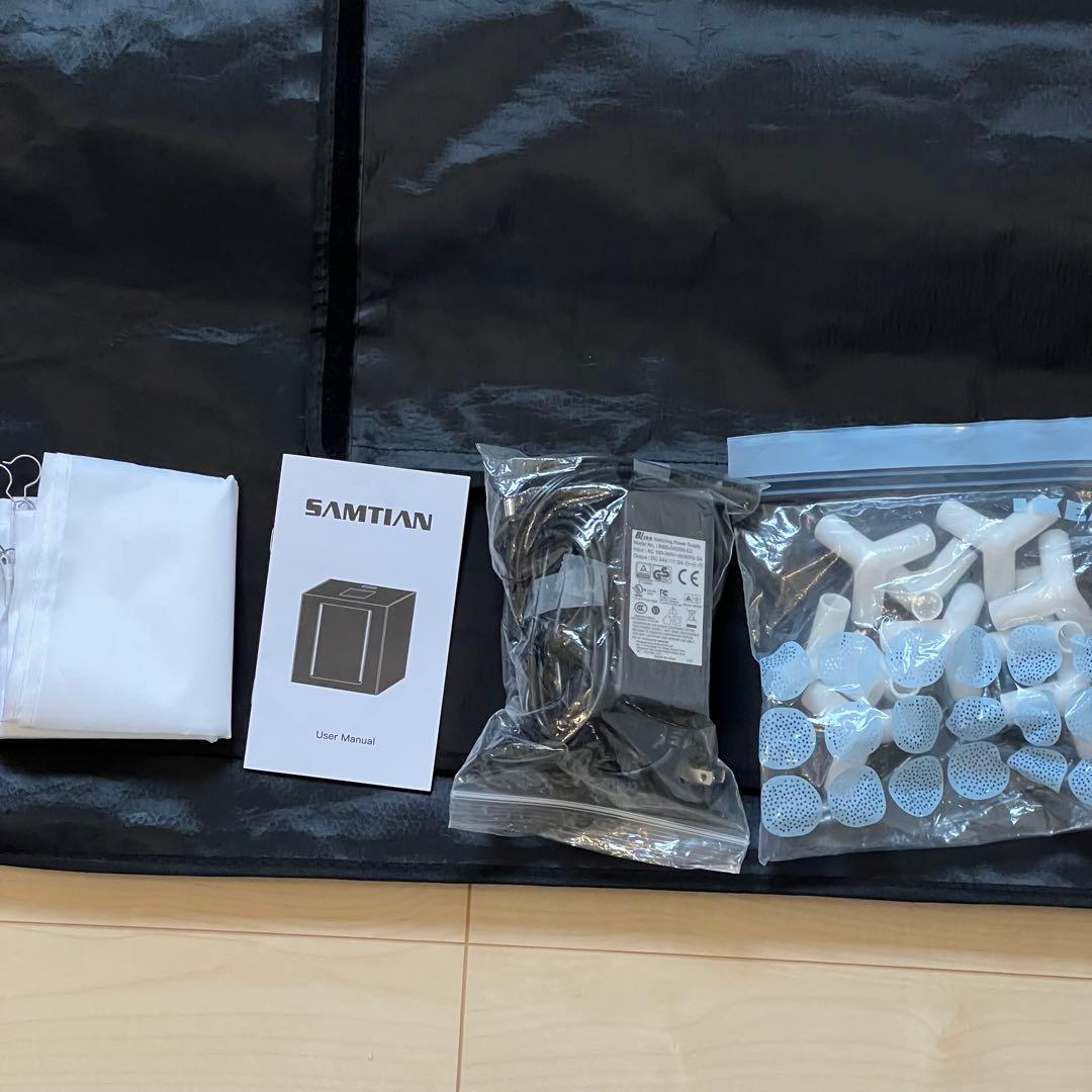 SAMTIAN 大型撮影ボックス 90cm 4背景シート付 美品