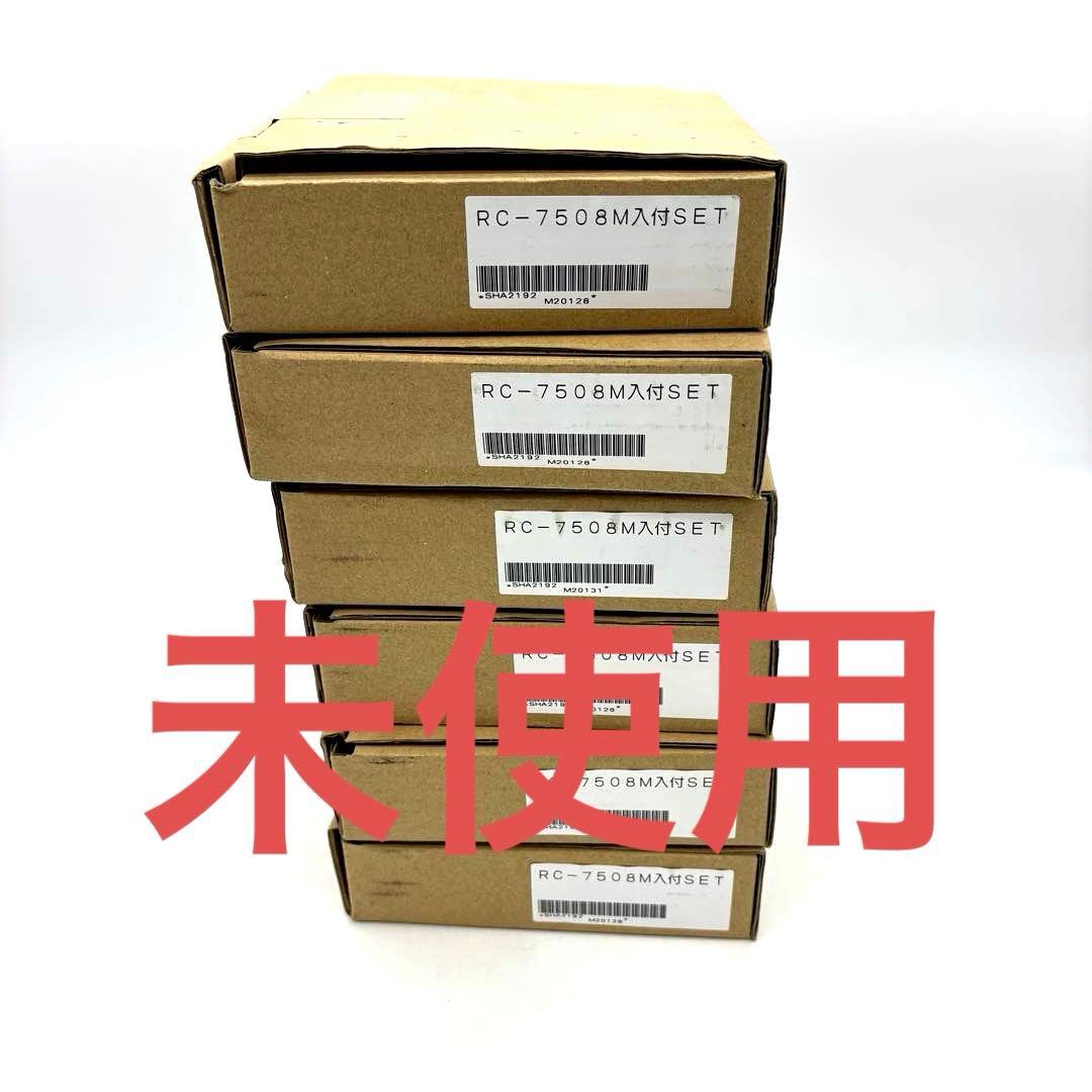 未使用　給湯器　リモコン　ノーリツ　RC-7508M 6個セット ノーリツ RC-7508M リモコン NORITZ 部材 : 日本設備交換センター